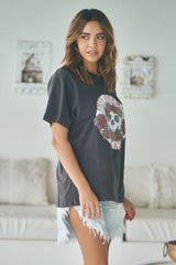 Boyfriend Tee - Free Roamer Charcoal