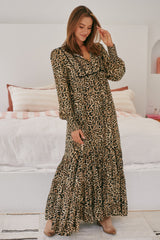 Clyde Maxi Dress - Jaguar