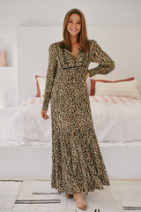Clyde Maxi Dress - Jaguar