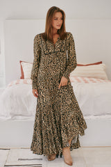 Clyde Maxi Dress - Jaguar
