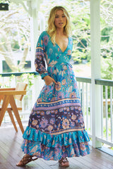Seline Maxi Dress - Little Hummingbird