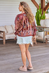 Geo Burnout Dazy Kimono ~ Johnny Was