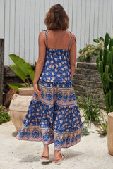 Cognac Maxi Dress - Camelia