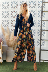Florida Jumpsuit - California Poppy