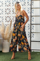 Florida Jumpsuit - California Poppy