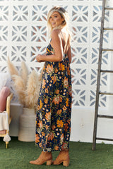 Florida Jumpsuit - California Poppy