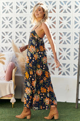 Florida Jumpsuit - California Poppy