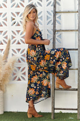 Florida Jumpsuit - California Poppy
