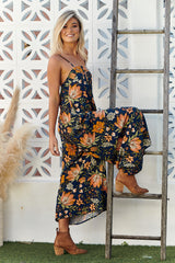 Florida Jumpsuit - California Poppy