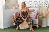 Florida Jumpsuit - California Poppy
