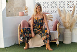 Florida Jumpsuit - California Poppy
