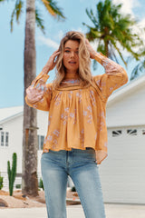 Ginny Blouse - Mango Paper Crane