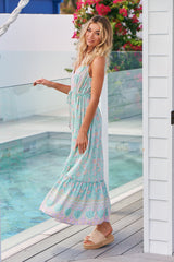 Reef Maxi Dress - Sea Mist