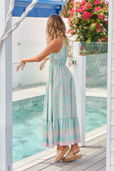 Reef Maxi Dress - Sea Mist