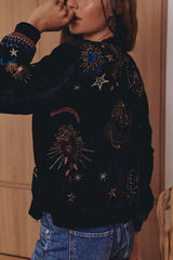 Victoria Velvet Bomber Jacket ~ Johnny Was