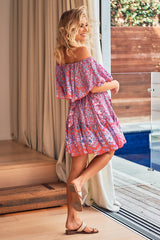 Georgie Mini - Butterfly Fields Pink