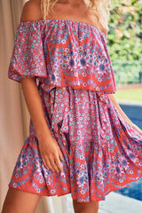 Georgie Mini - Butterfly Fields Pink