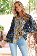 Arcia Evette Blouse ~ Johnny Was