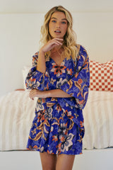 Becca Mini Skirt - Santiago