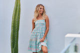 Rena Mini Dress - Sea Mist
