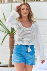 Megan Crochet Top ~ Free People