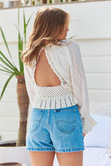 Megan Crochet Top ~ Free People