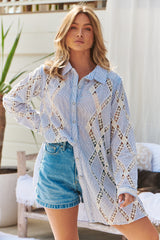 Maldives Stripes Shirt ~ Free People