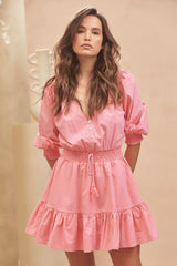 Quinn Mini Dress - Cotton Candy