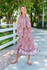 Shayla Midi Skirt - Chocolate Paper Crane