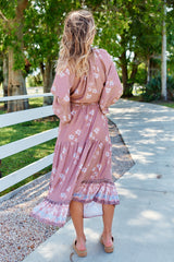 Shayla Midi Skirt - Chocolate Paper Crane