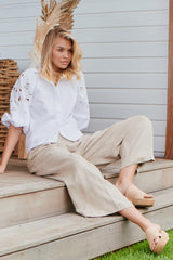 Wild Bloom Embroidery Blouse ~ MOS the label