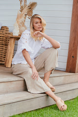 Wild Bloom Embroidery Blouse ~ MOS the label