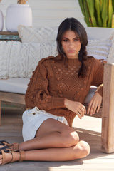 Savanna Knit Sweater - Butterscotch ~MOS the label