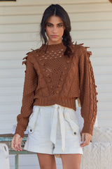 Savanna Knit Sweater - Butterscotch ~ Ministry of Style