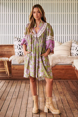 Boheme Mini Dress - Kaffir
