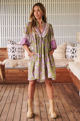 Boheme Mini Dress - Kaffir