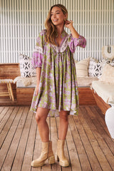 Boheme Mini Dress - Kaffir