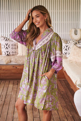 Boheme Mini Dress - Kaffir