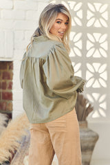 Archie Blouse - Khaki