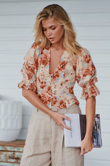 I Found You Printed Top ~ Free People