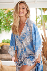 Bree Maxi Dress - Denim Skies