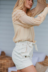 Retro Denim Shorts ~ MOS the label