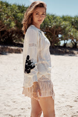 Tusalossa Embroidered Top- Free People