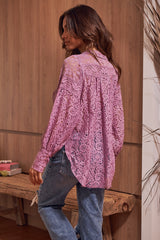 Out West Top - Lilac Rose ~ Free People