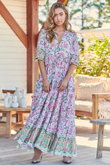 Tillie Maxi Dress - Sakura