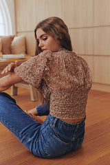 Beatrice Top- Peach ~ Free People