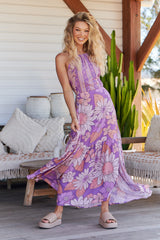 Wynnie Maxi Dress - Purple Rain