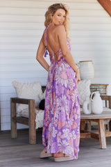 Wynnie Maxi Dress - Purple Rain