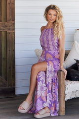 Wynnie Maxi Dress - Purple Rain