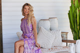 Wynnie Maxi Dress - Purple Rain